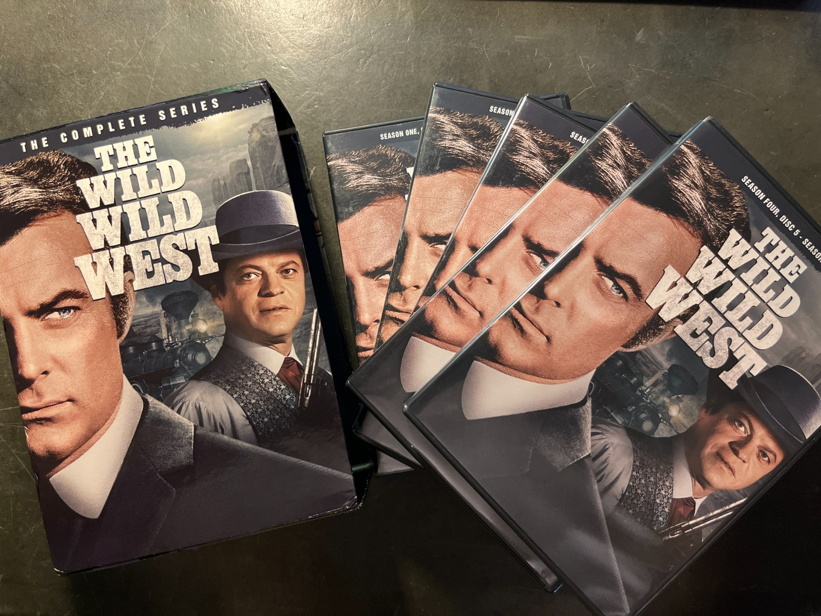 The Wild Wild West: the Complete Series DVDs – Complete Box Set *Excellent