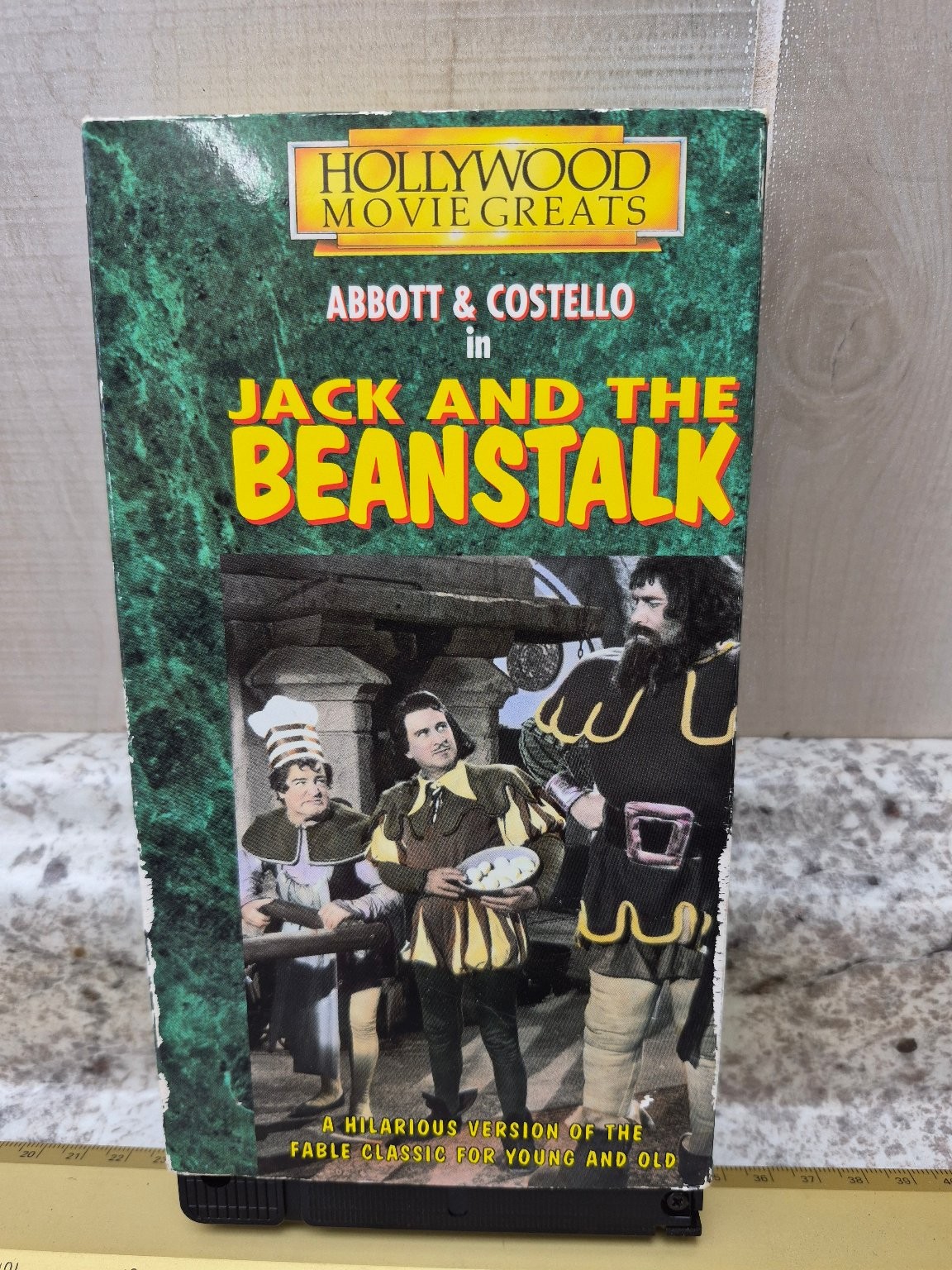 Jack and the Beanstalk VHS 1952 Comedy Hollywood Movie Greats GoodTimes