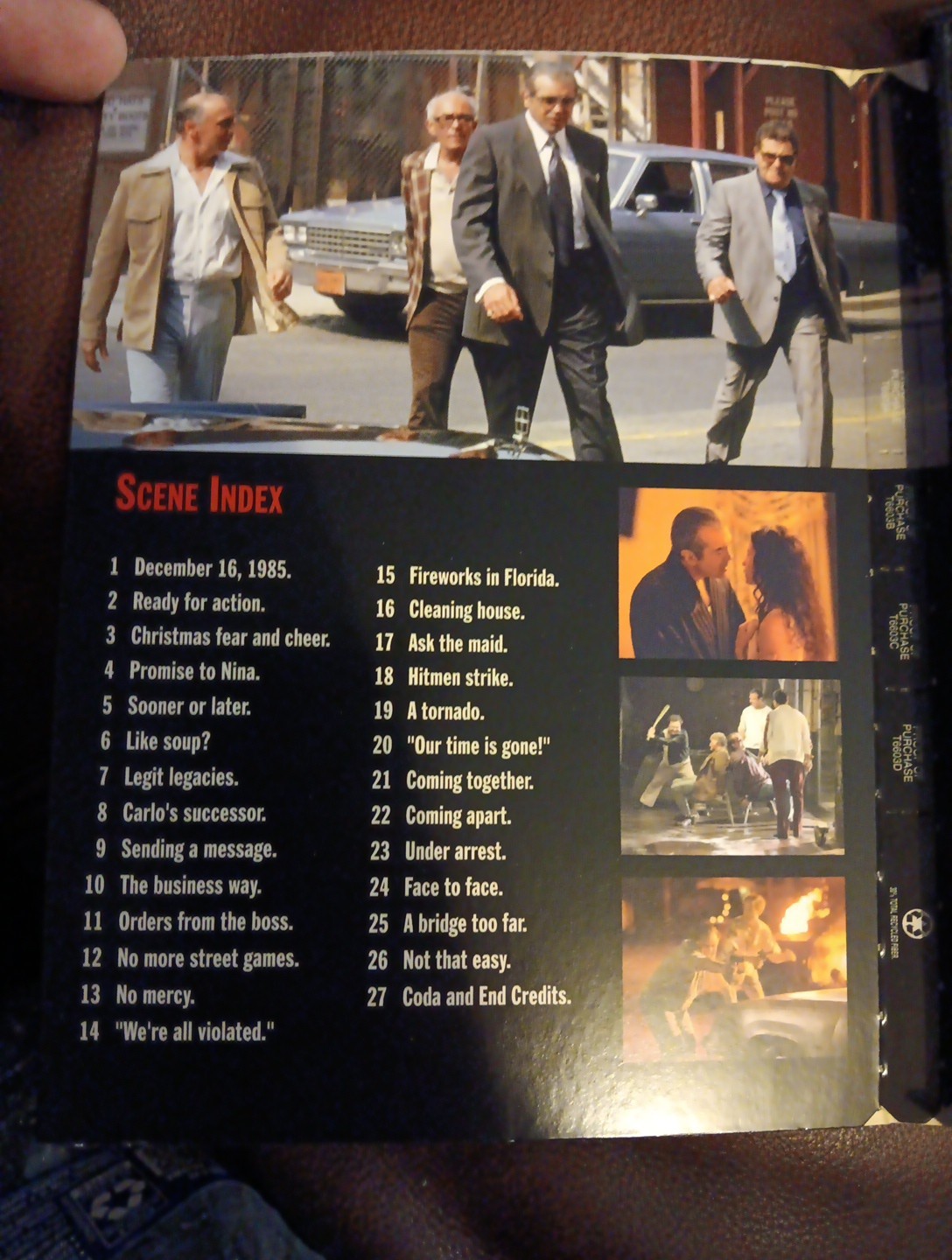 Boss Of Bosses DVD 2001 Chazz Palminteri EXCELLENT Disc Tested Fast Shipping