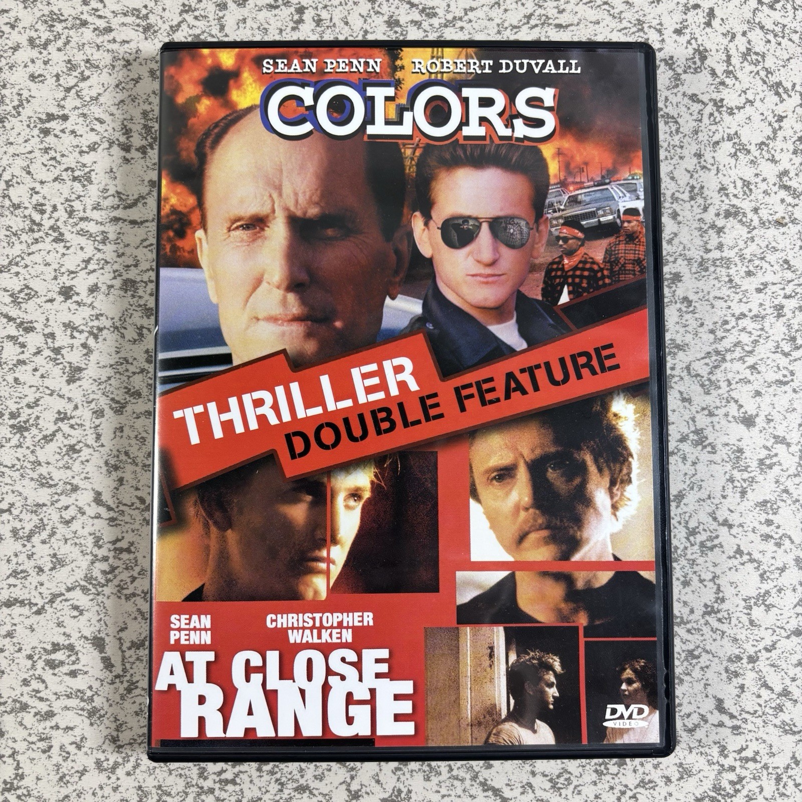 Colors + At Close Range (DVD, 2010) Thriller Double Feature Penn Duvall Walken