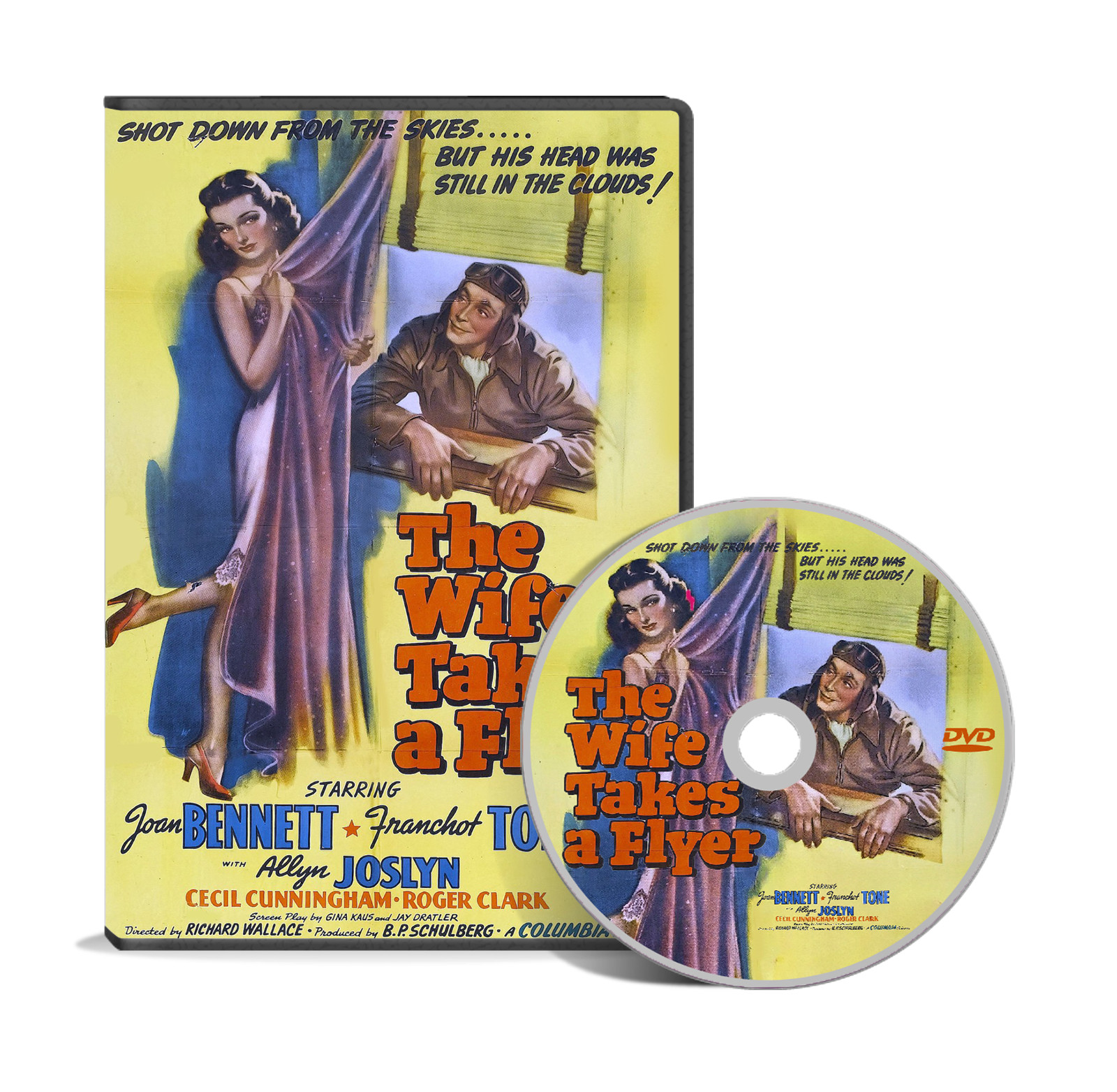 The Wife Takes a Flyer (1942) Comedy, Romance, War DVD