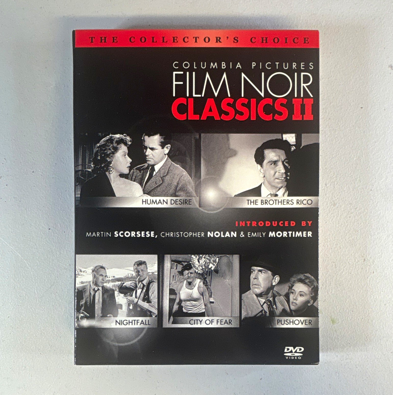 Columbia Pictures Film Noir Classics II 5-Disc DVD Box Set NR Commentary Subs