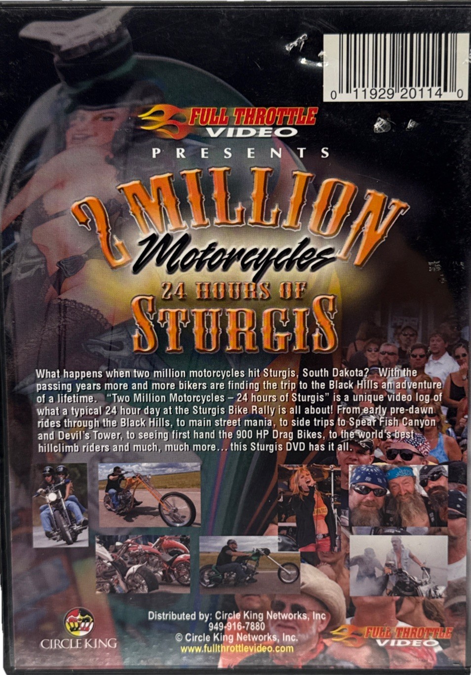 2 Million Motorcycles: 24 Hours of Sturgis – DVD – Documentary – Sturgis –