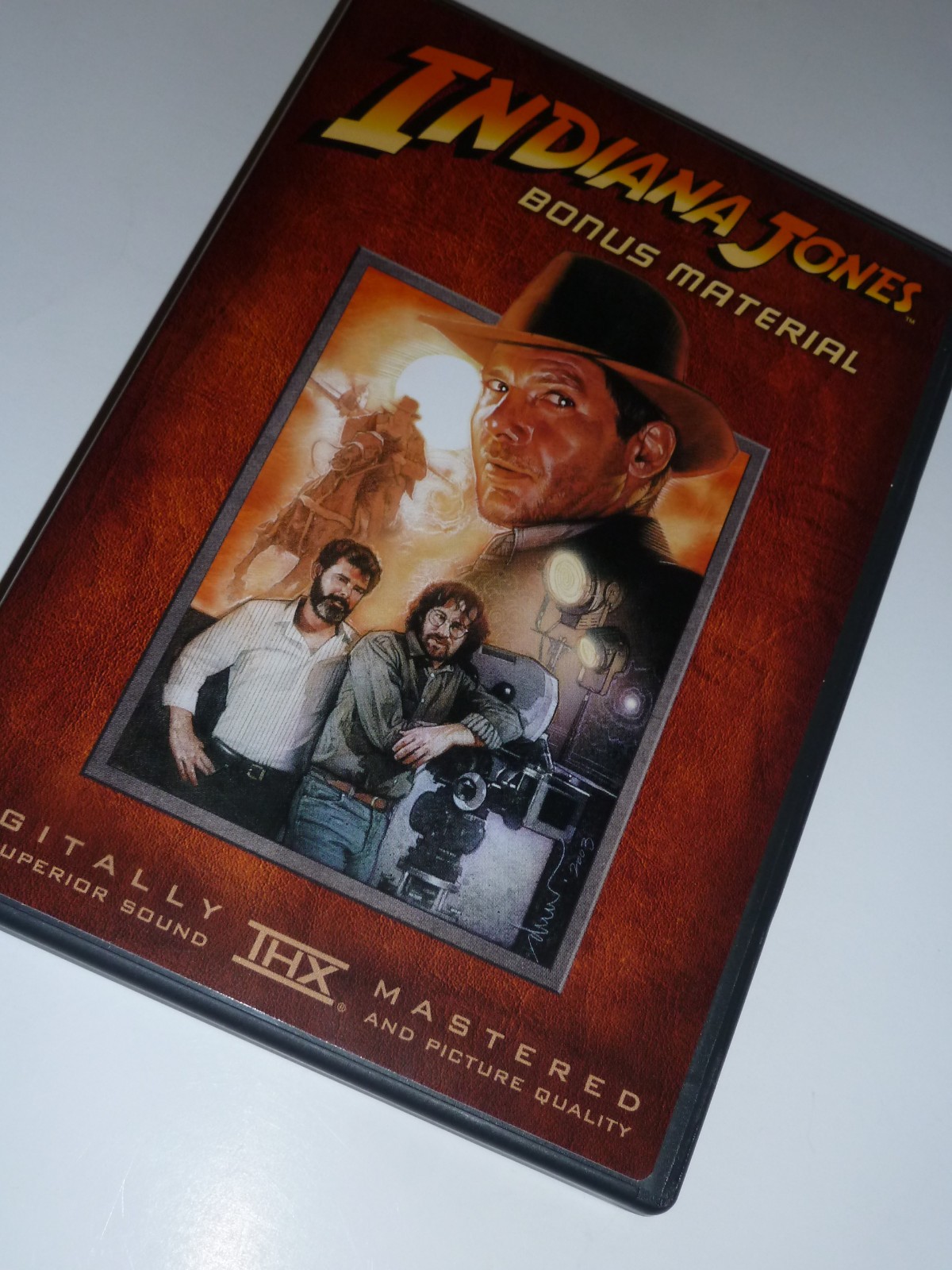 Indiana Jones Bonus Material DVD 2003 making-of documentary features bonus disc!