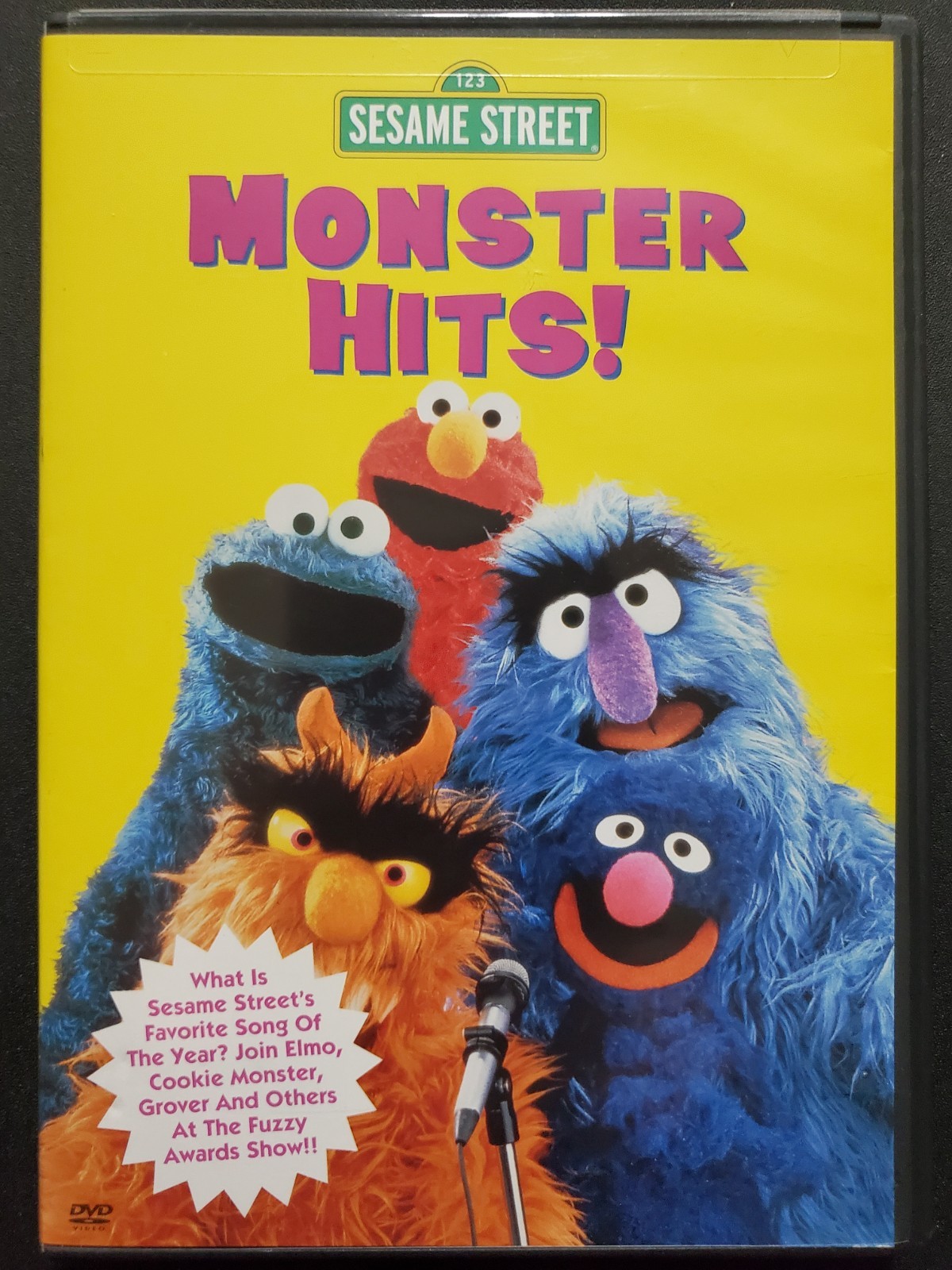 Sesame Street – Monster Hits (DVD, 2003) Elmo Grover Cookie Monster Region 1 OOP