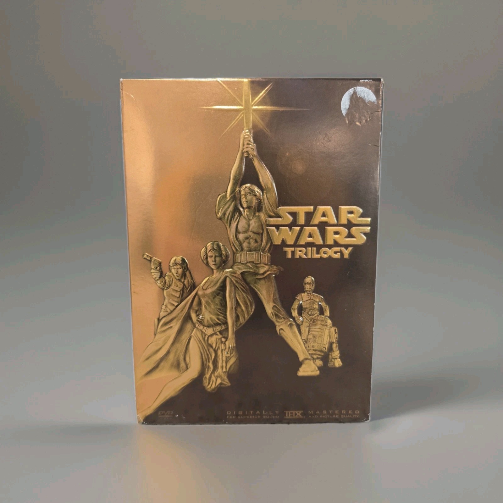 Star Wars Trilogy – Remastered DVD Gold Box Set Full Screen – Episodes IV V VI