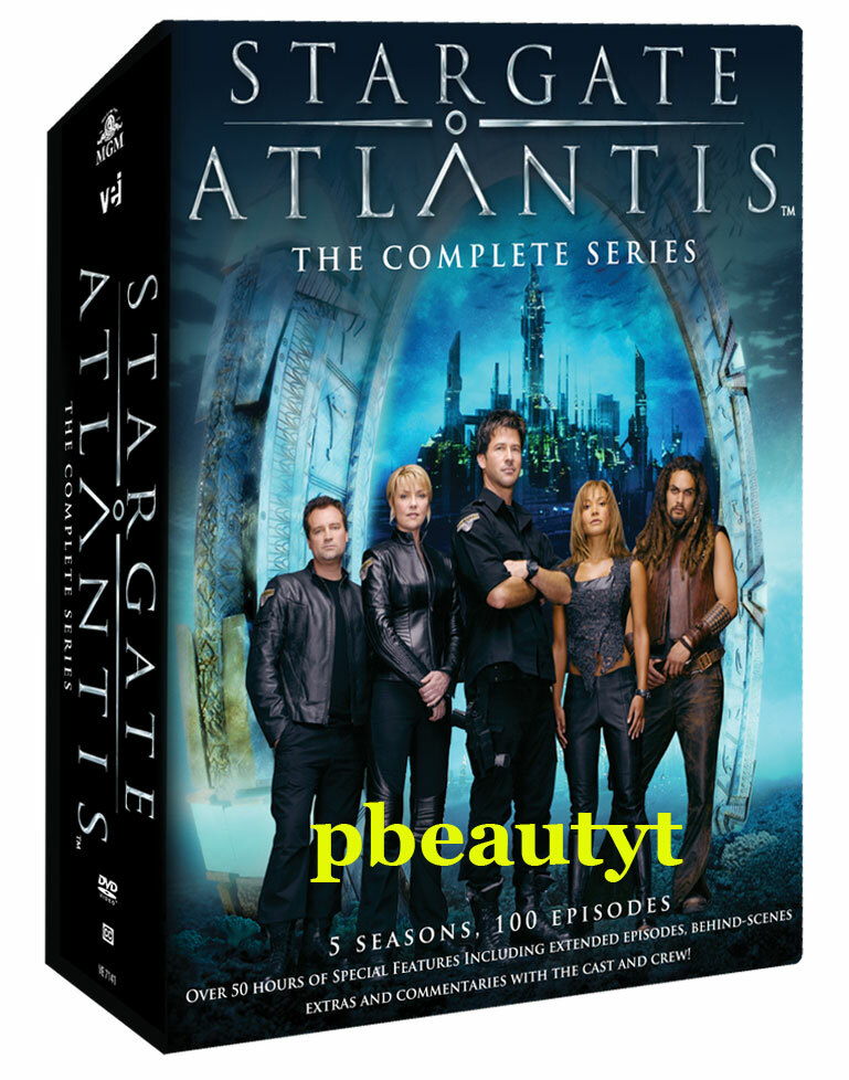 Stargate Atlantis Complete Series Collection DVD Seasons 1-5 NEW 20 Discs