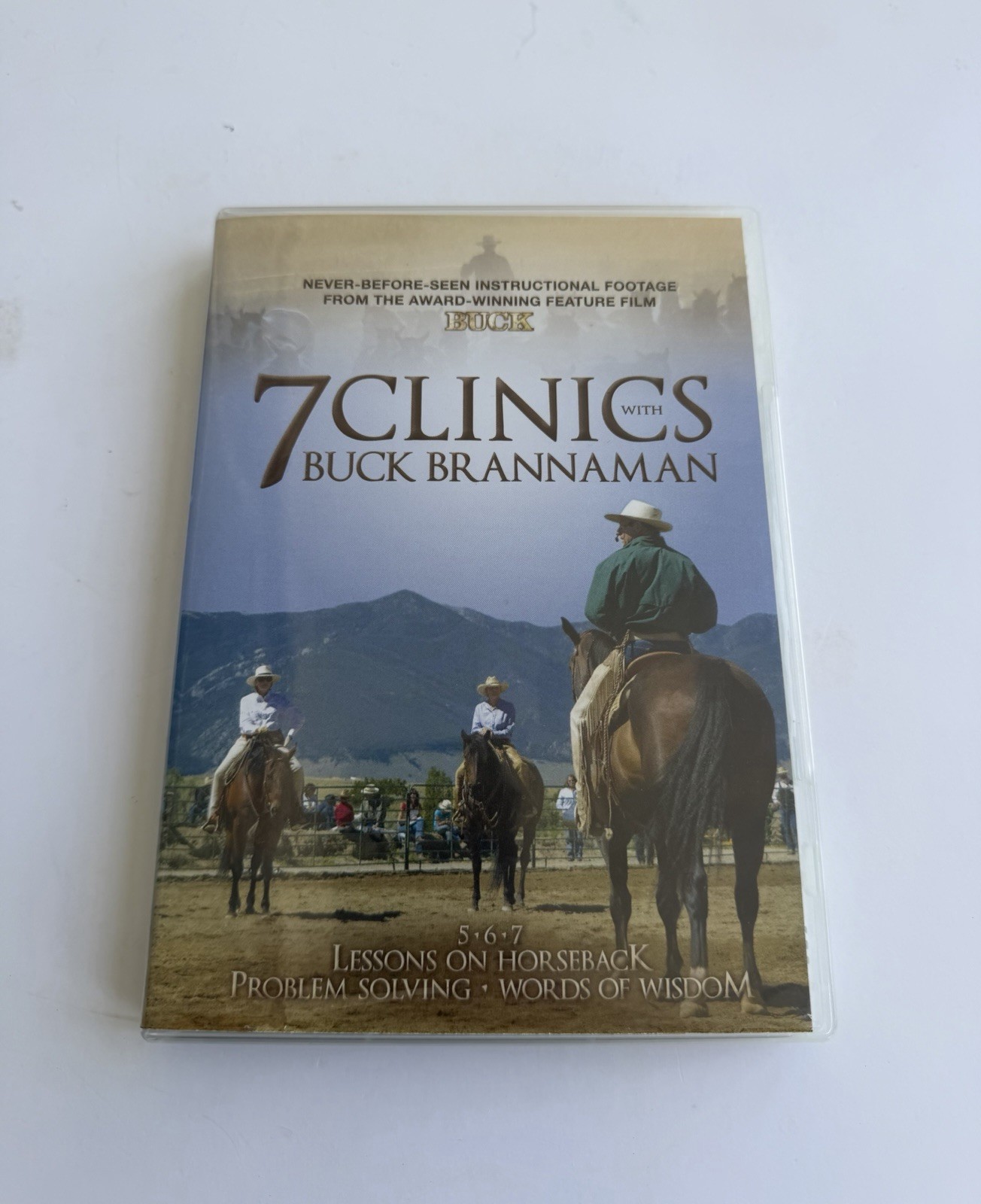 7 Clinics with Buck Brannaman DVD Set Discs 5-7 Buck Brannaman 254 min