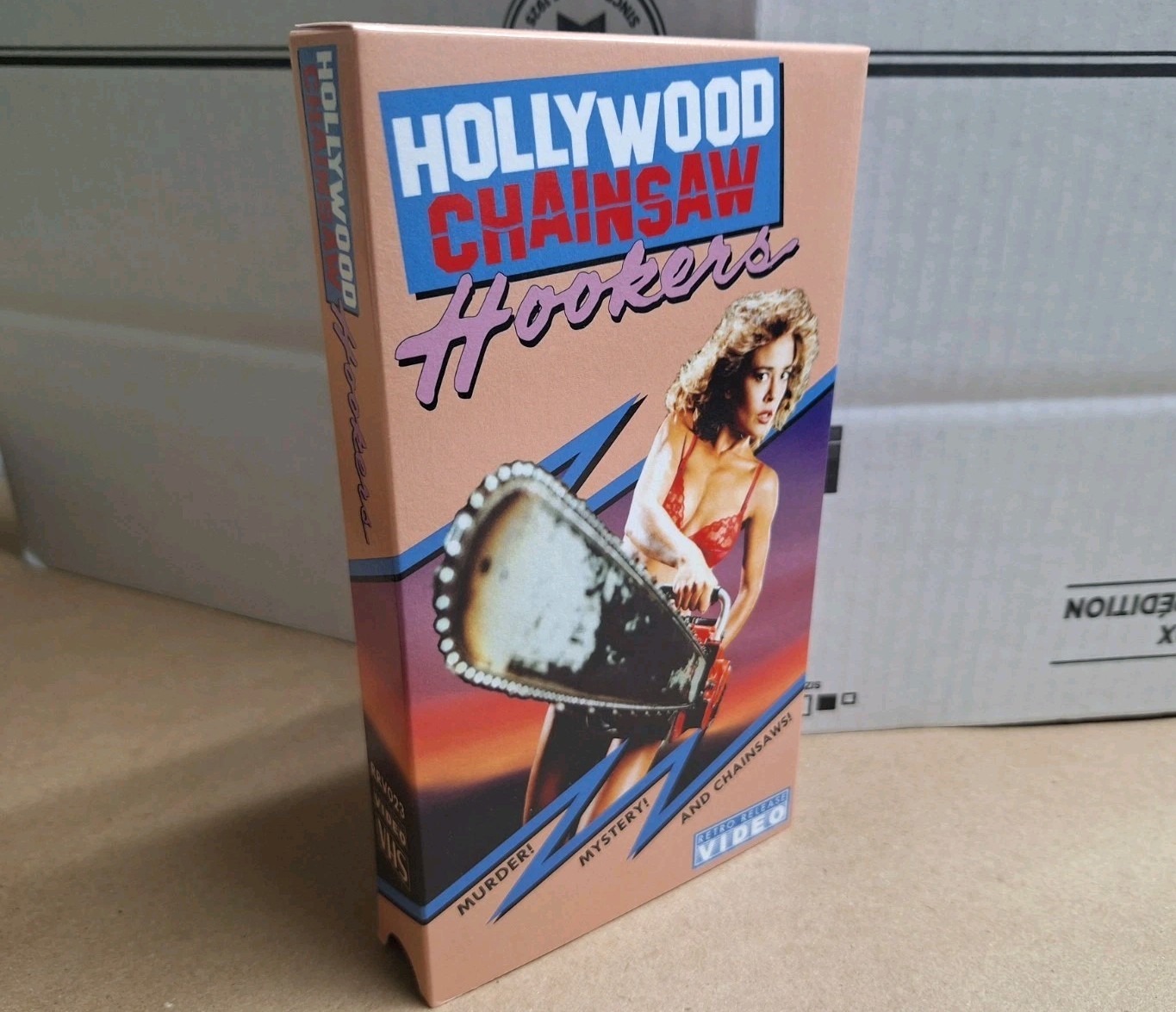 Hollywood Chainsaw Hookers Retro Release Video 2022 Limited #24/100 Cult Horror