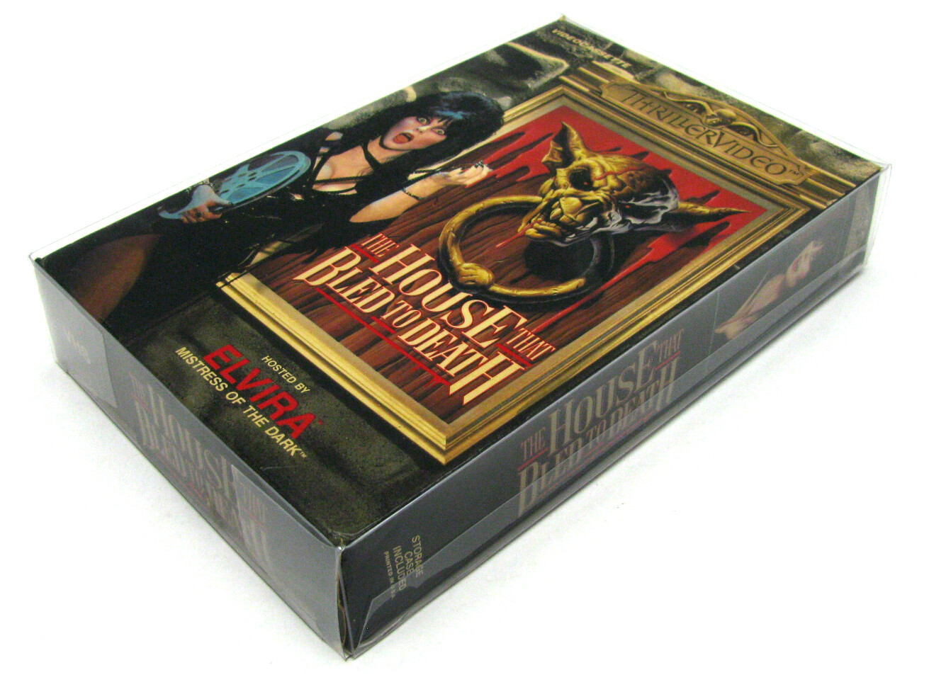 50x VHS MOVIE CARDBOARD BIG BOX (SIZE D) CLEAR PLASTIC PROTECTIVE BOX PROTECTORS