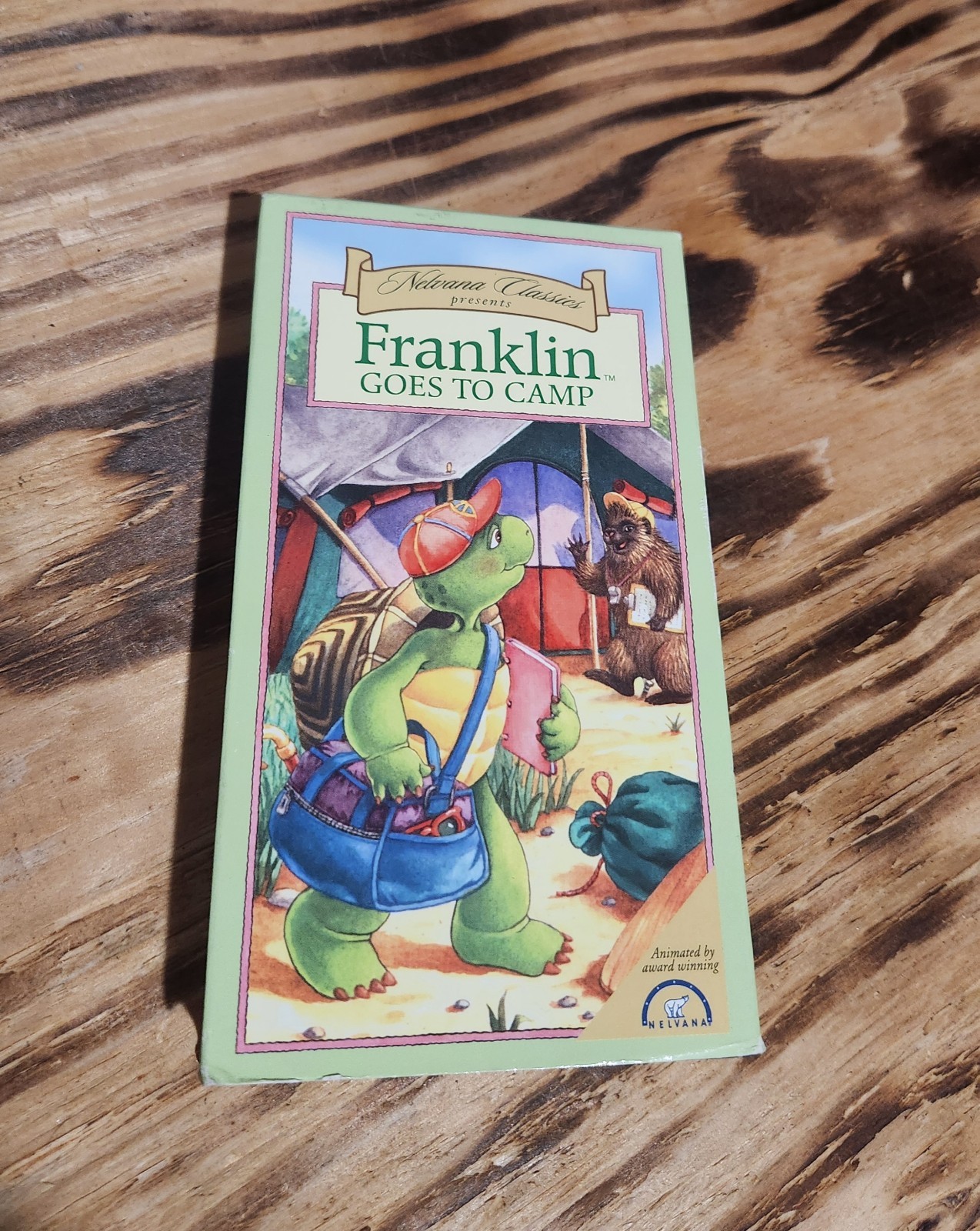 Franklin Goes To Camp (VHS, 1997) Retro Nostalgia 90s Rare Tested Video Tape