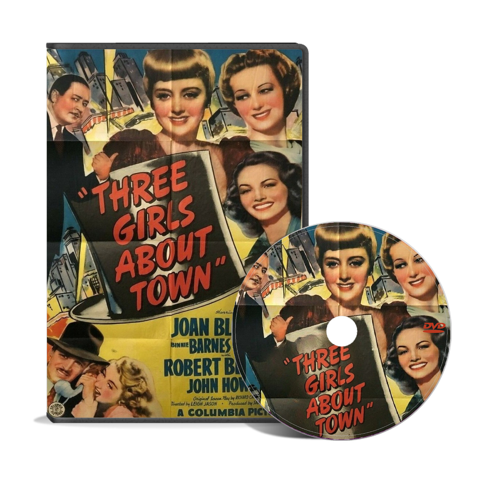 Three Girls About Town (1941) Adventure, Comedy, Crime, Romance DVD