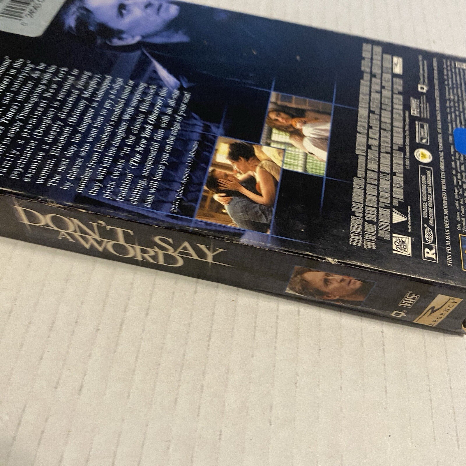 Dont Say a Word VHS Michael Douglas Gary Fleder Thriller
