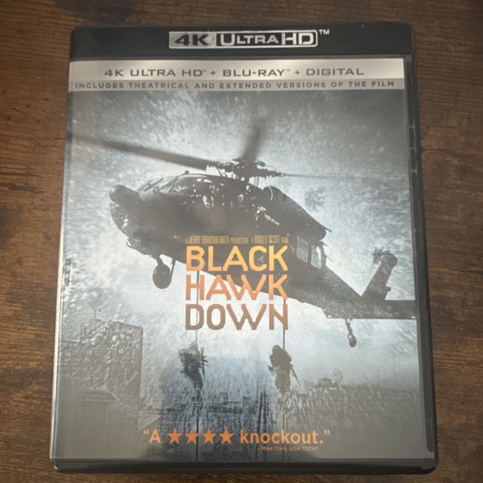 Sony Black Hawk Down 4K Ultra HD Blu-ray Digital Copy HDR Extended Version