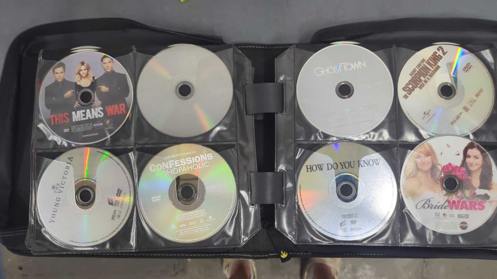 Lot of Movie TV Series DVD Action Comedy Horror Sci-Fi Drama Binder Assorted