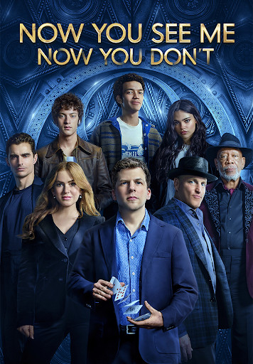 NOW YOU SEE ME NOW YOU DON’T (2025 DVD) THRILLER, MYSTERY, CRIME *BLU RAY