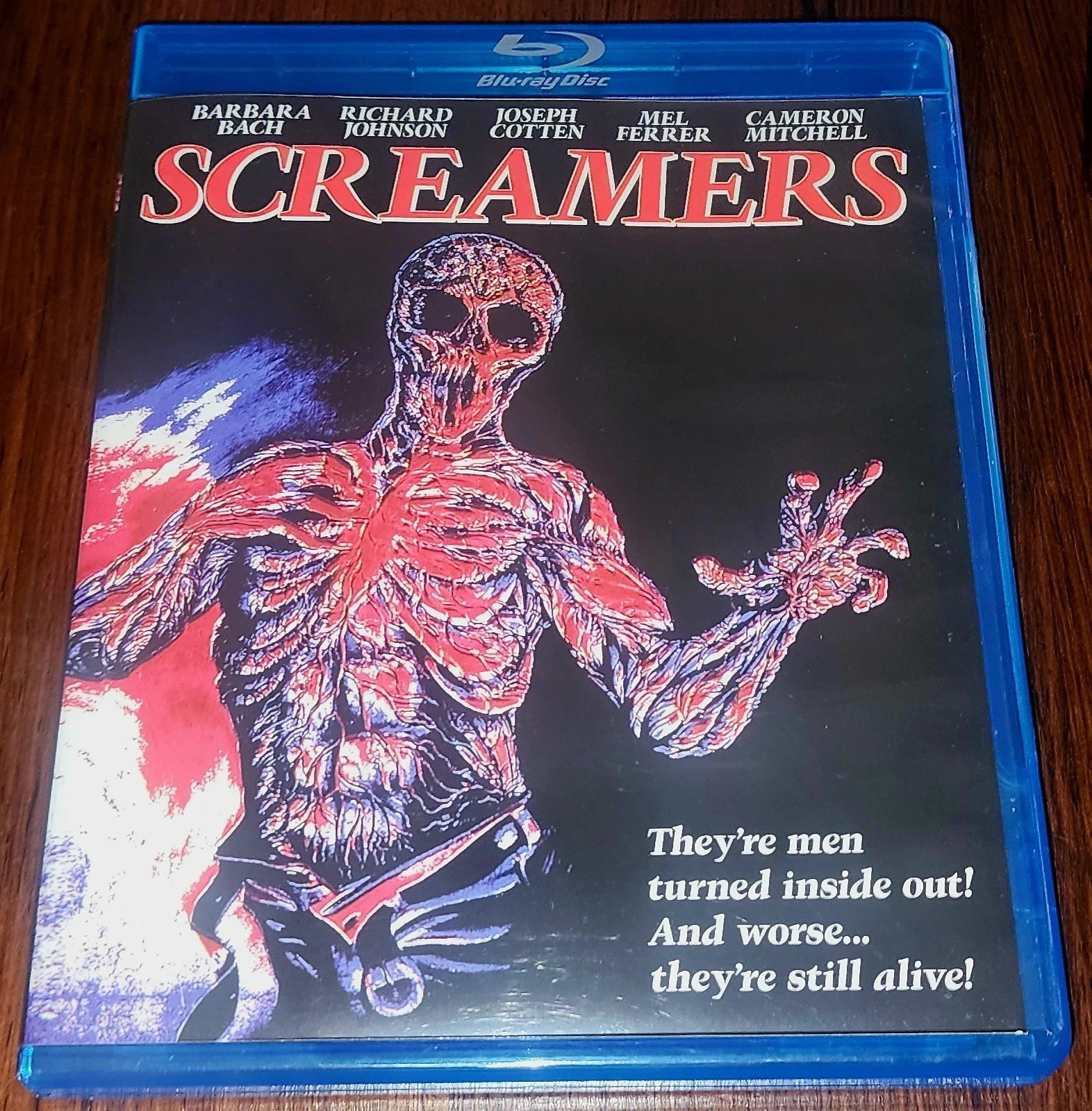 Screamers (1980) Blu Ray OOP RARE Scorpion Releasing Barbara Bach Roger Corman