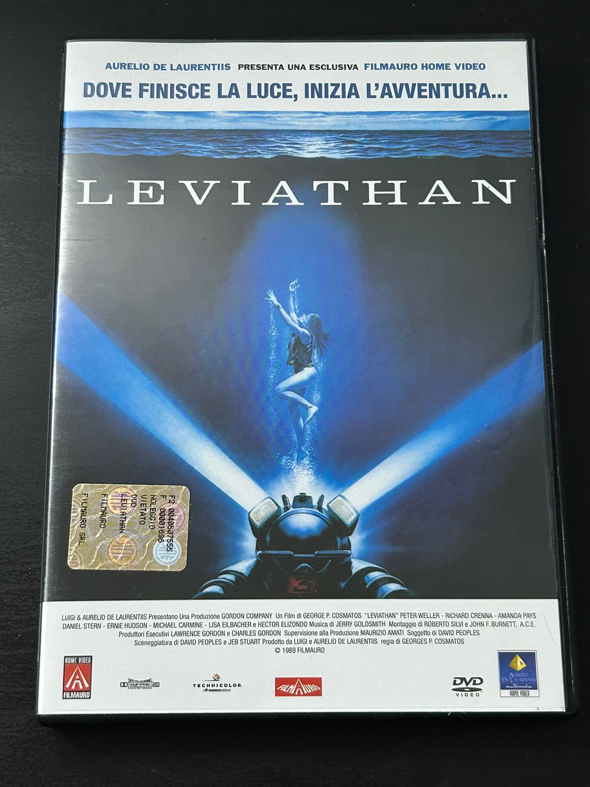 LEVIATHAN di George P. Cosmatos – DVD ITA in italiano