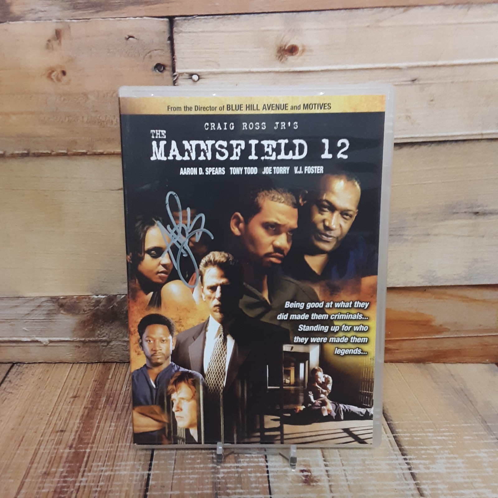The Mansfield 12 DVD Used Signed Aaron D. Spears Tony Todd VERY RARE HTF