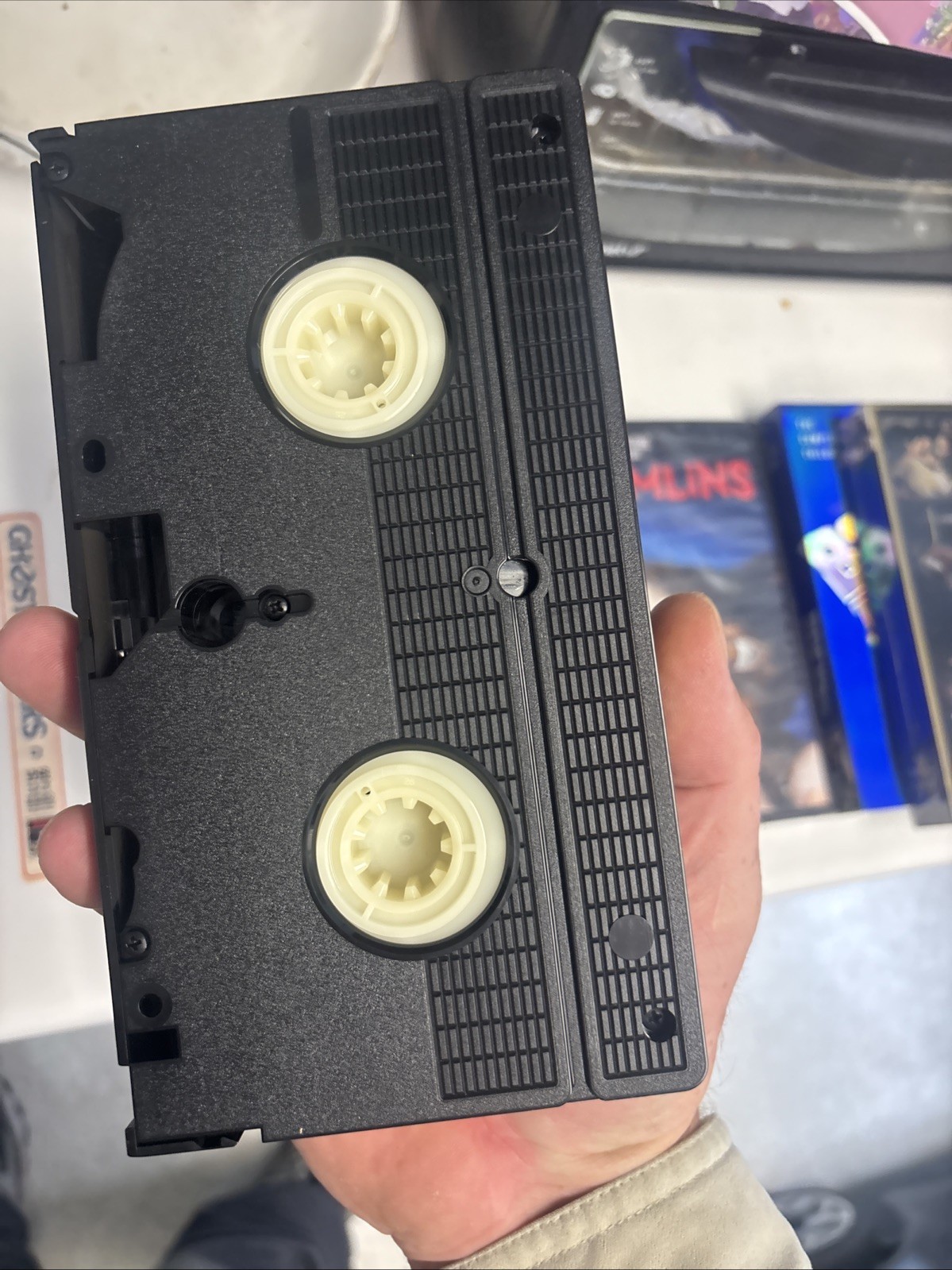 Ghostbusters VHS Side Load With Proof Of Purchase