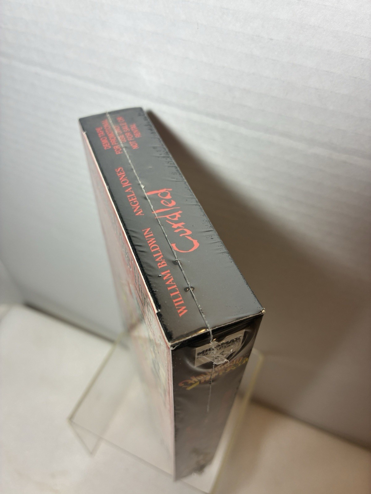 Curdled VHS Demo Screener Quentin Tarantino Rolling Thunder New Sealed