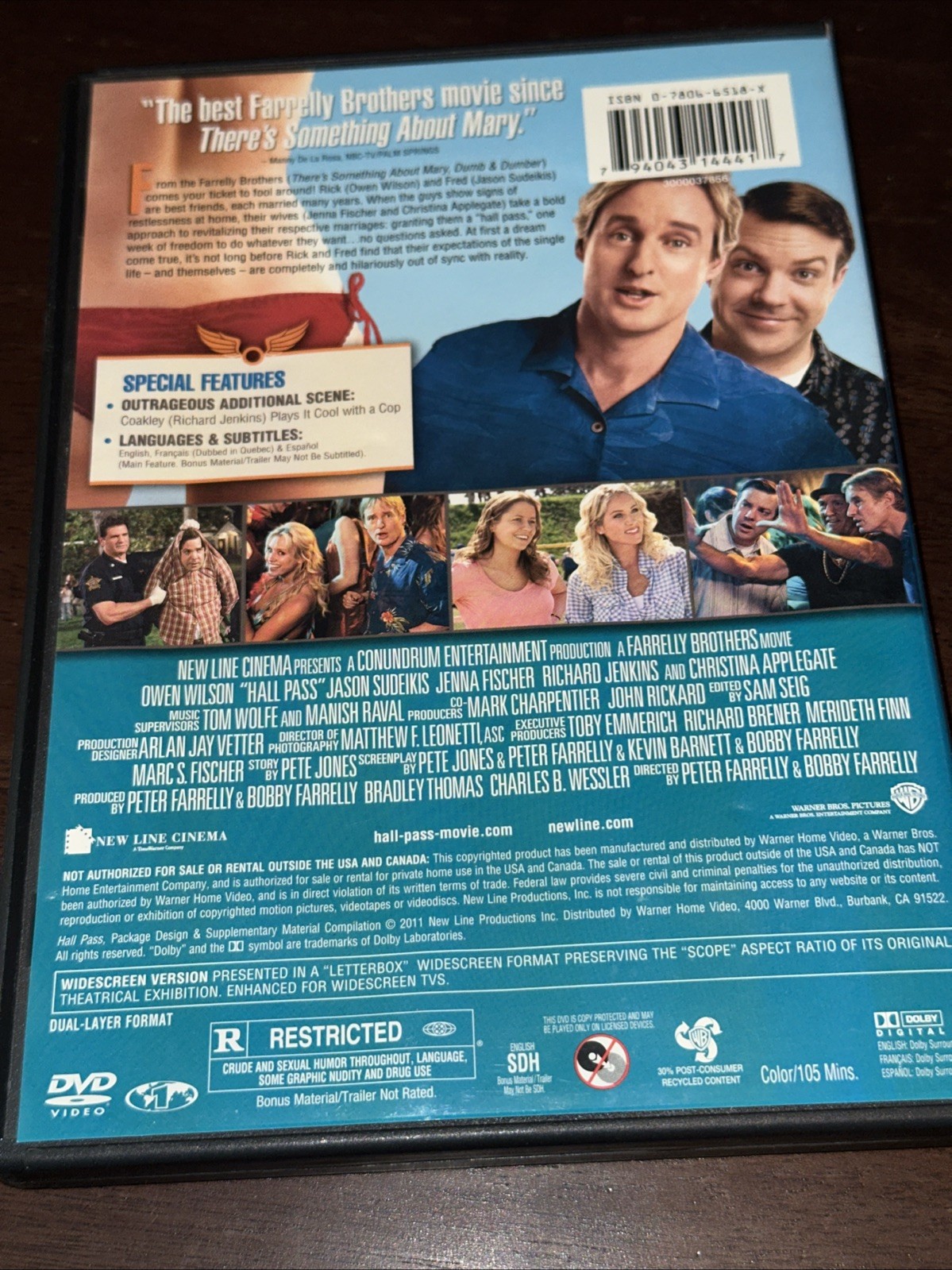 Hall Pass (DVD, 2011)