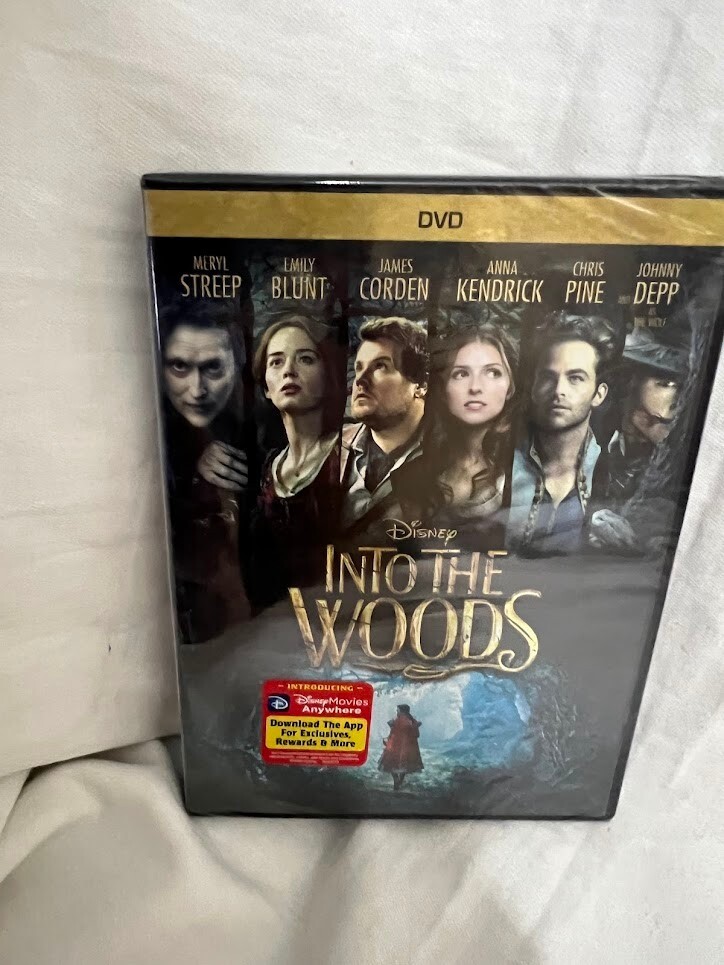 Brand New Sealed Into The Woods – DVD Screenplay By James Lapine