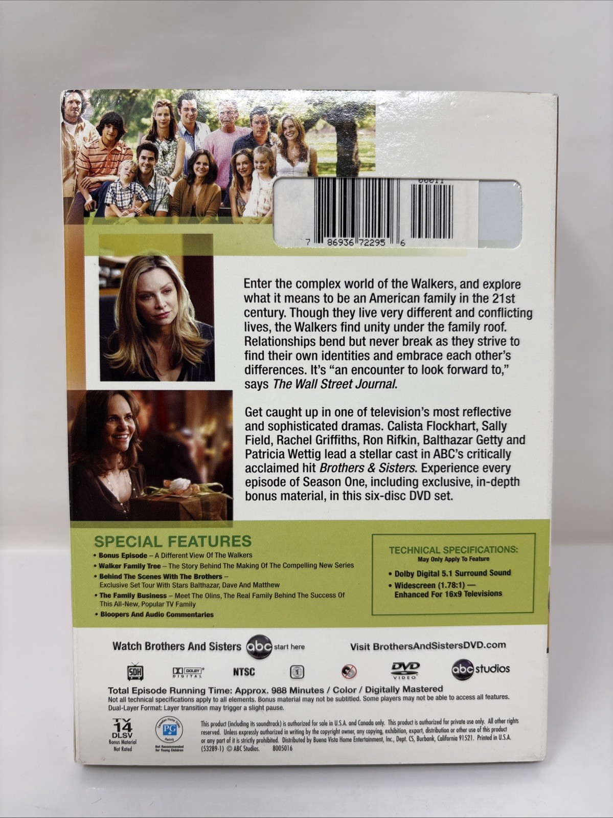 Brothers and Sisters Seasons 1-4 DVD *NEW/SEALED*