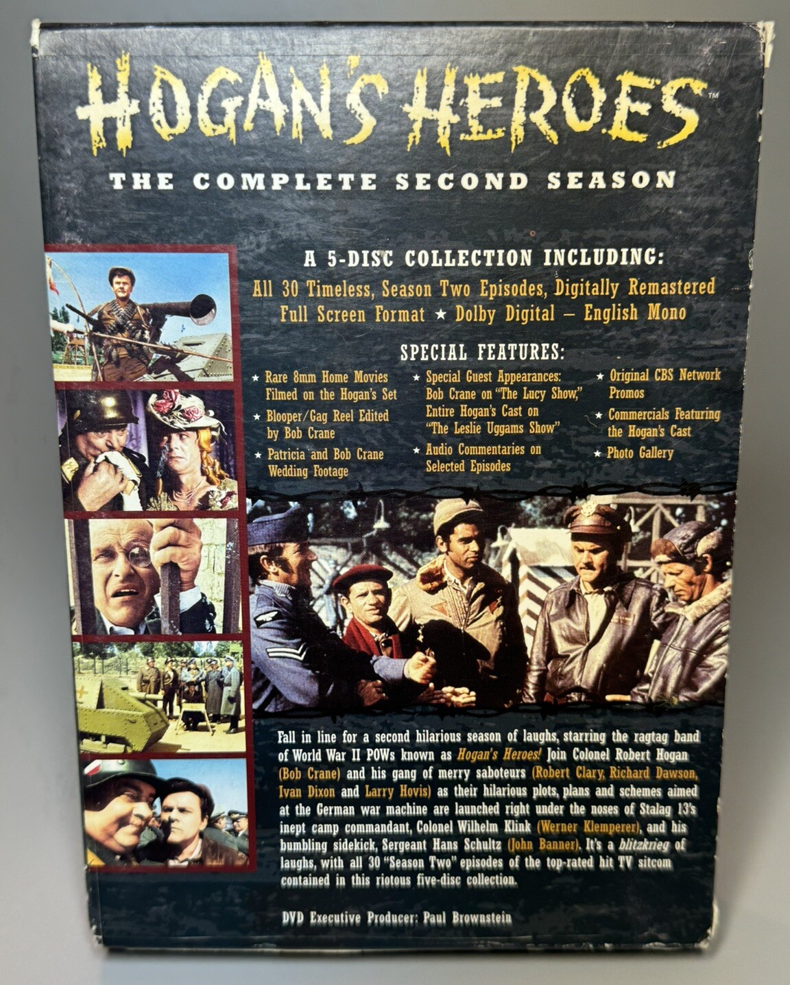 Hogan’s Heroes: Vintage TV Television Series Seasons 1-5 CBS DVD WWII Bob Crane