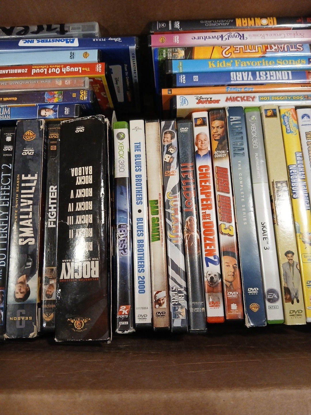 Lot Of 41 Empty DVD / Game Cases w/ Artwork – NO DISCS – Replacement Lot