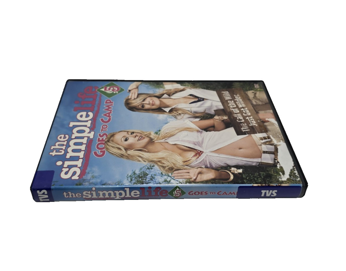 The Simple Life – Goes To Camp: Season 5 (DVD, 2008) Paris Hilton ’03 TV
