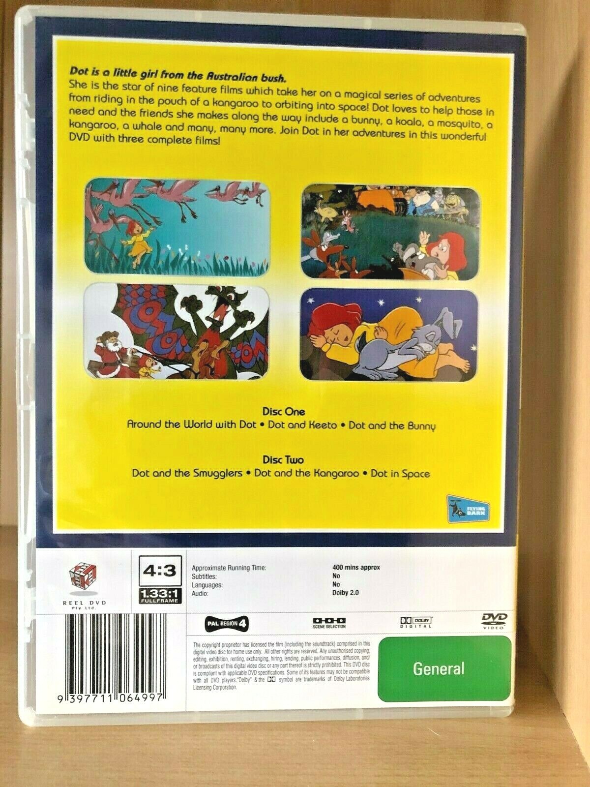 YORAM GROSS ~ DOT AND HER AMAZING ADVENTURES ~ HUGE 400MINS ~ RARE PAL DVD