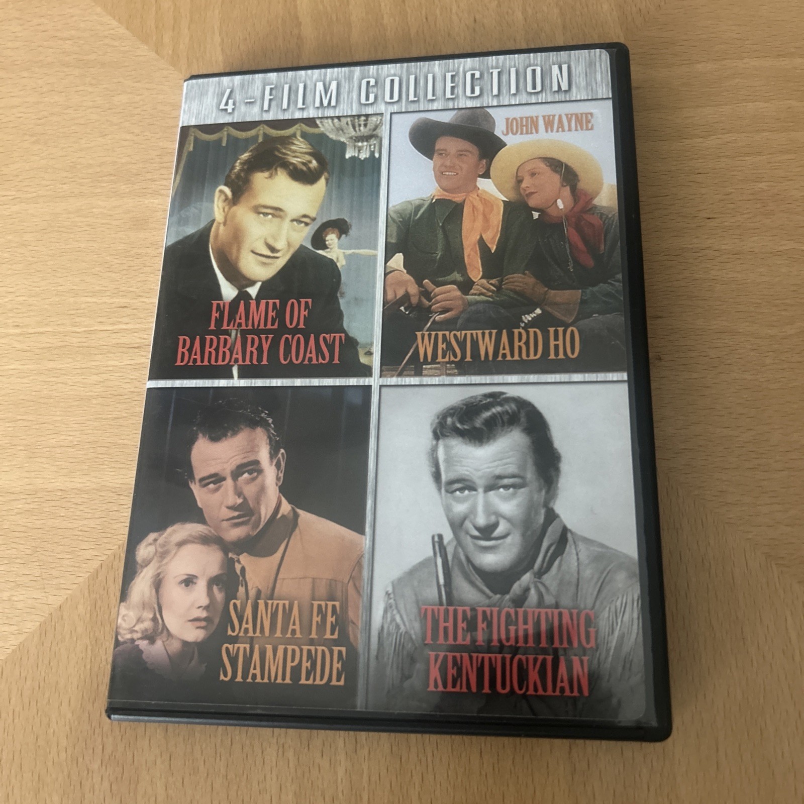 Flame of Barbary Coast/Santa Fe Stampede / Westward Ho / The Fighting Kentuckian