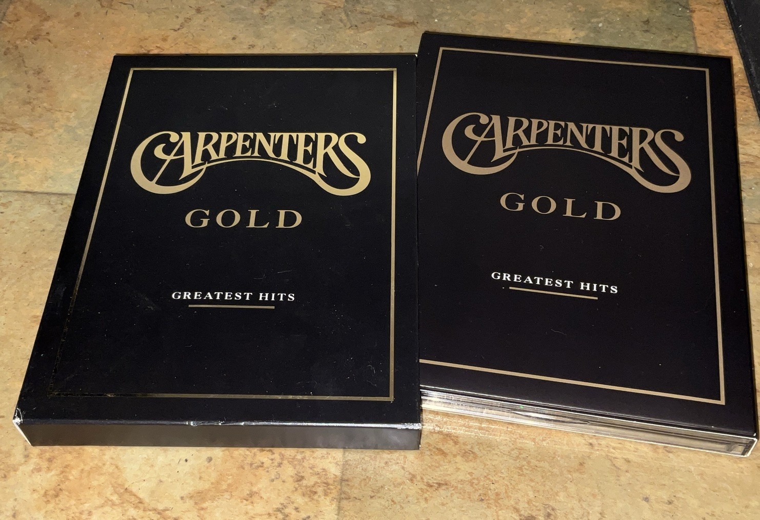 Carpenters: Gold Greatest Hits, CD and DVD, 1985, 3-Disc Set, with Insert