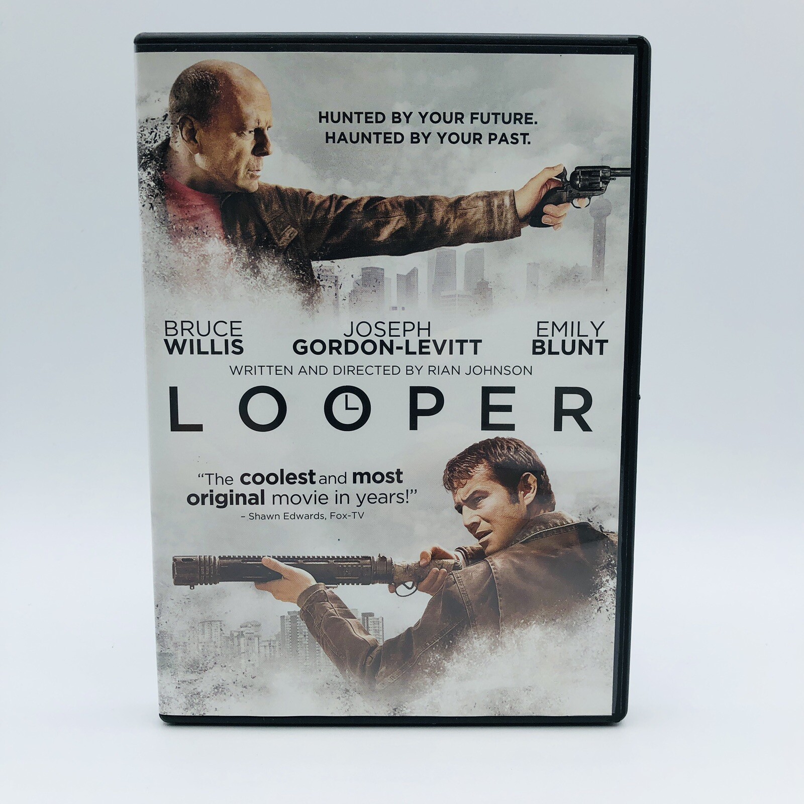 Looper DVD Bruce Willis Joseph Gordon-Levitt Emily Blunt Thriller Action Rated R