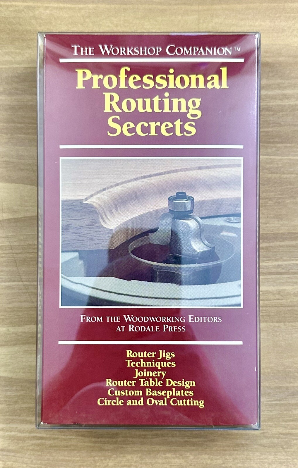 VHS ~ Professional Routing Secrets ~ Color ~ FS ~ NR ~ 30 Mins. ~ ‘92 ~ !L🟡🟡K!