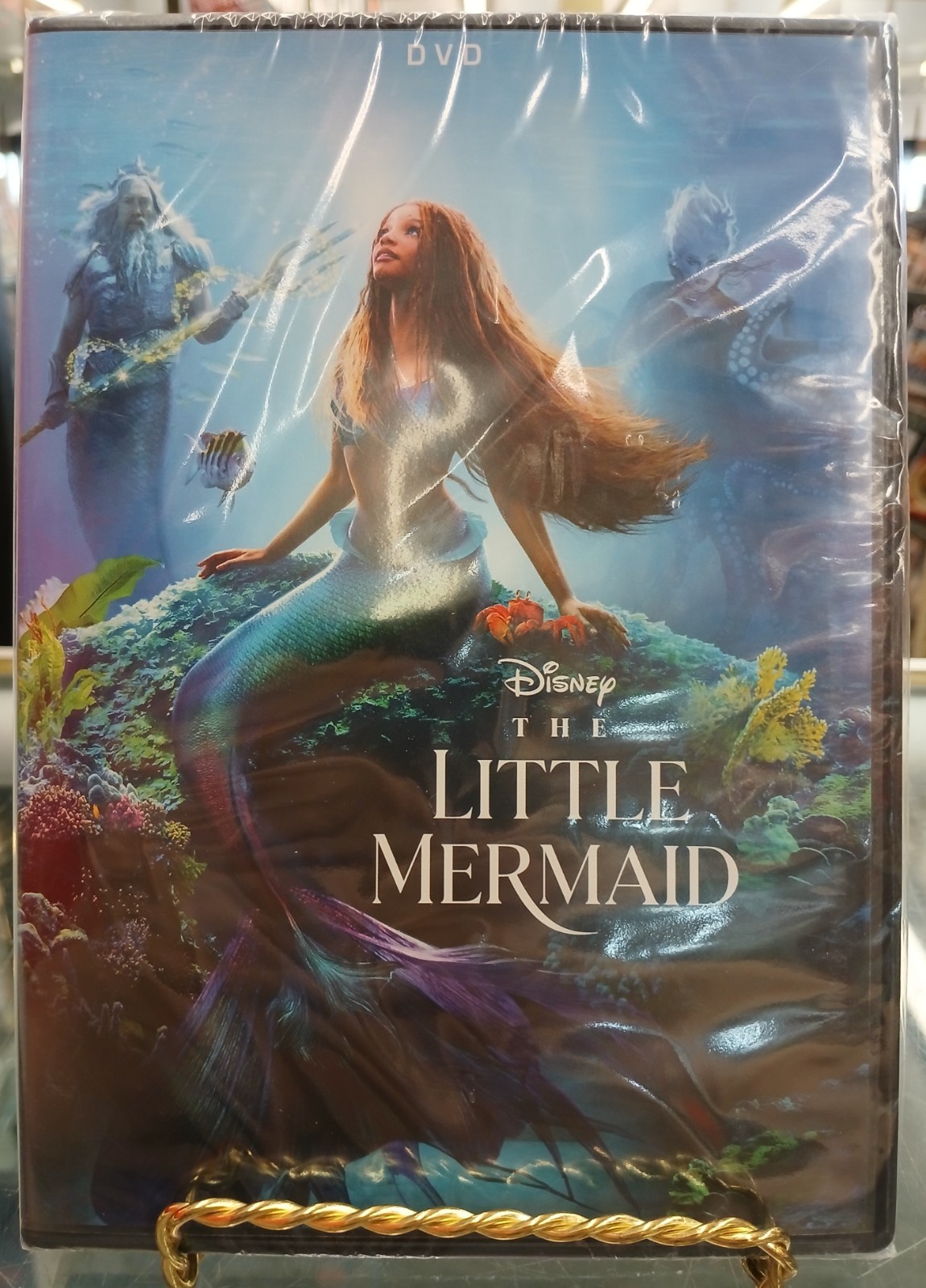 DVD DISNEY: The Little Mermaid (Live Action) Halle Bailey NEW