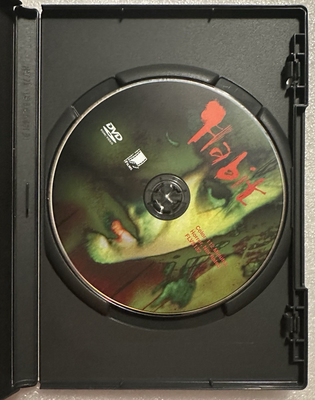 Habit DVD Unrated WinStar Movie 1999 Glass Eye Pix Film Like New Vampire Horror