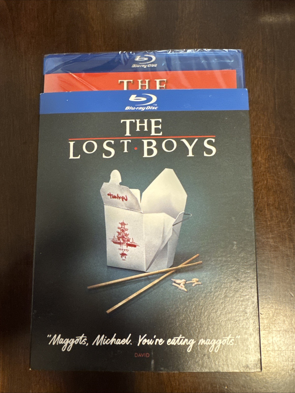 BRAND NEW & SEALED *THE LOST BOYS* CULT CLASSIC BLU-RAY W/RARE SLIPCOVER