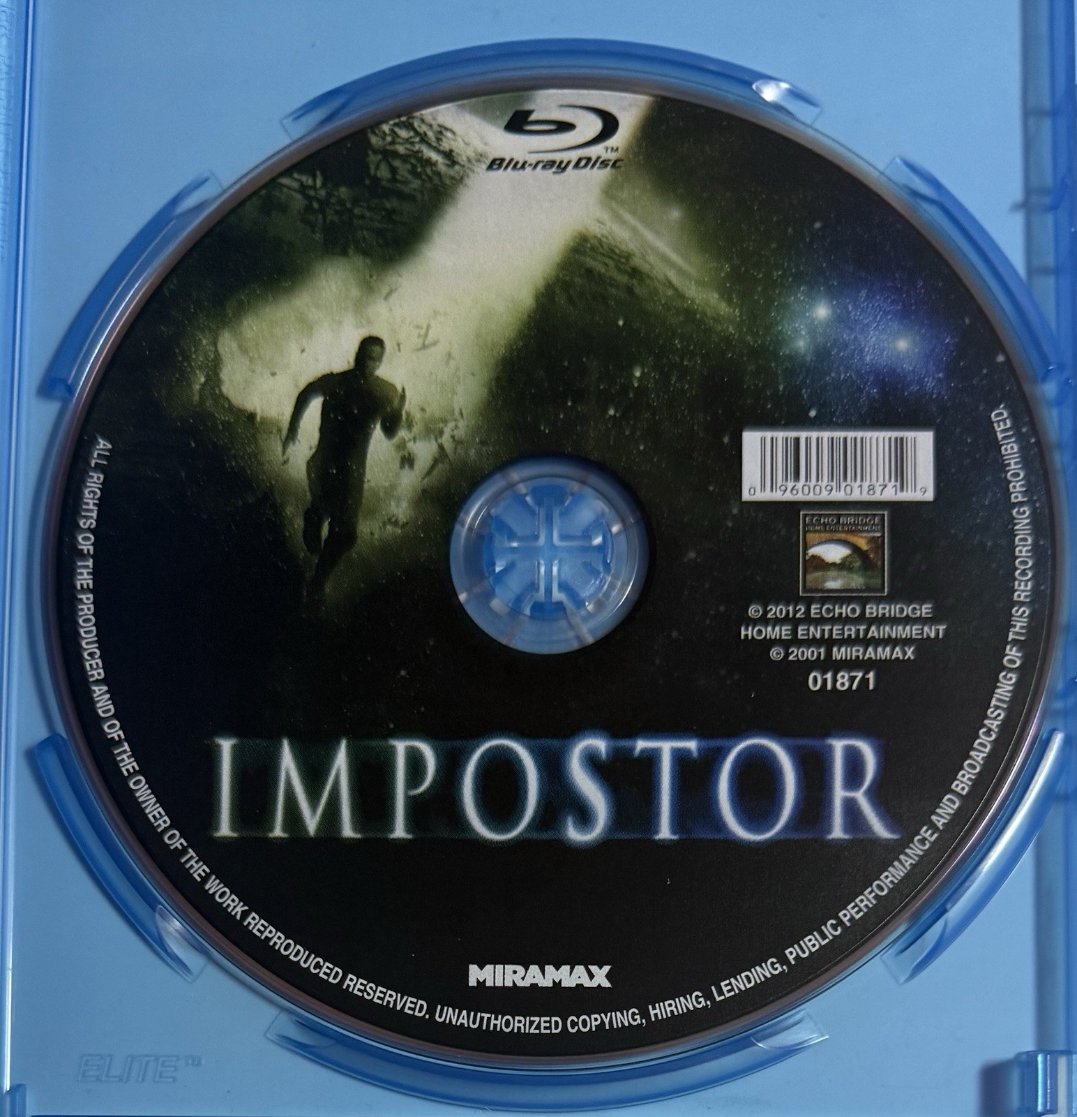 Impostor (Blu-ray, 2001) Mekhi Phifer Sci Fi Gary Sinise OOP
