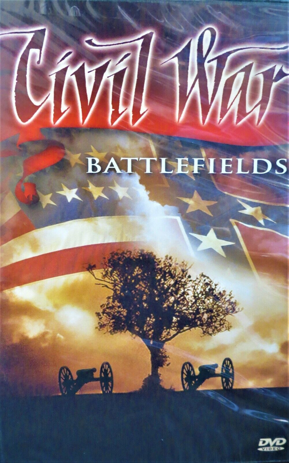 Civil War Battlefields NEW! DVD, Gettysburg, Spotsylvania,Appomattox, 2 hrs