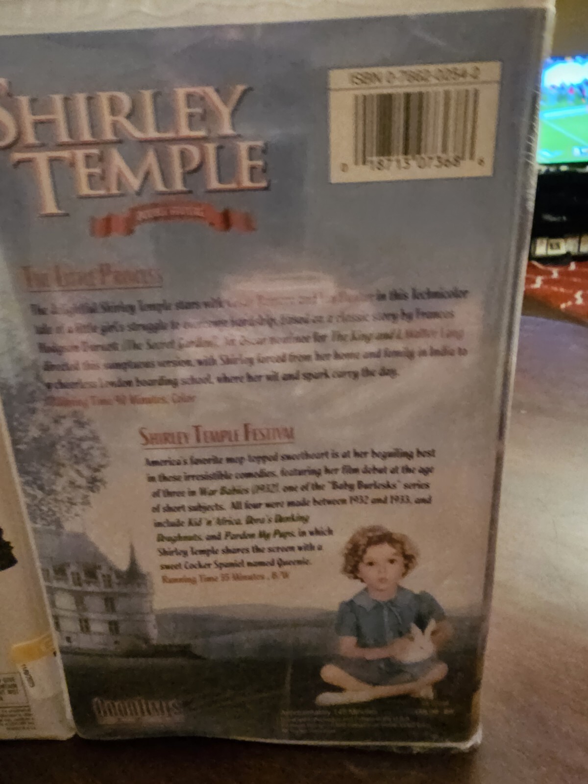 New Sealed Set of Shirley Temple VHS – Little Princess & The Littlest Rebel