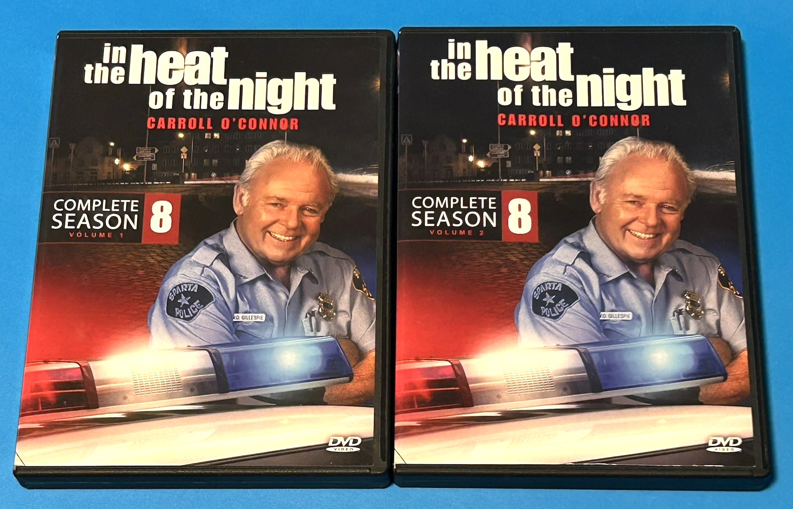 In The Heat of the Night – Complete Season 8 (DVD, 2013) Carroll O’Connor TV