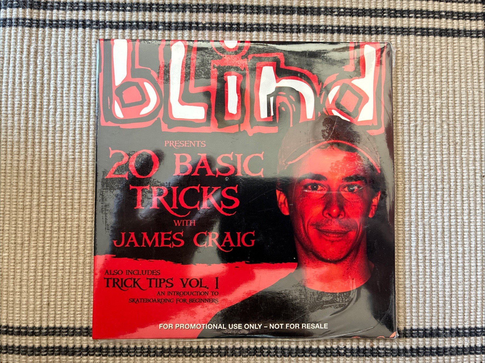 Blind Presents 20 Basic Tricks With James Craig Skateboard Video DVD