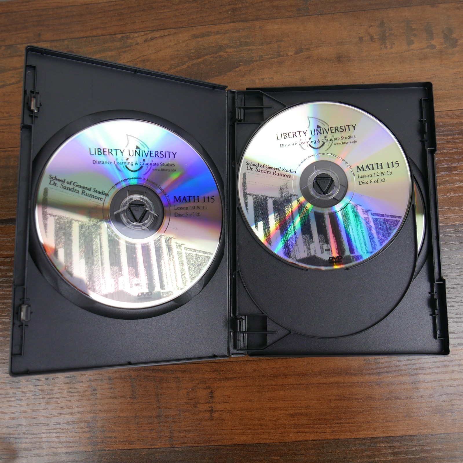 Liberty University General Studies Distance Learning Program DVD Math 115 Rumore