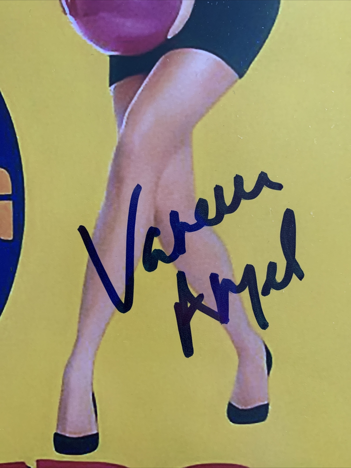 Vanessa Angel Signed 11×14 King Pin Movie JSA Woody Harrelson RARE Box H #5