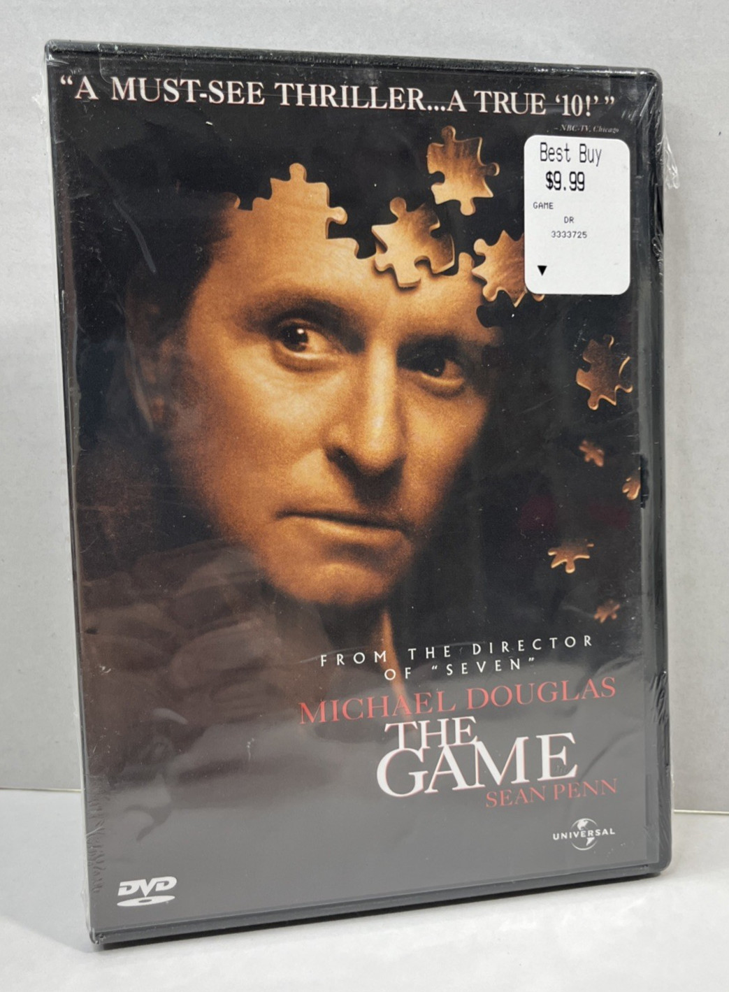 The Game (DVD, 1997) Michael Douglas & Sean Penn – New/Sealed