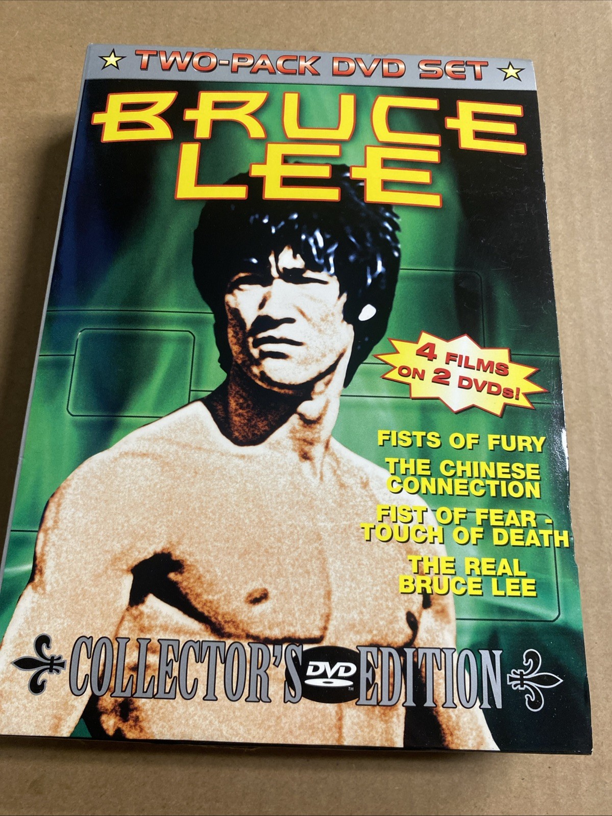 Bruce Lee Collector’s Edition (2-DVD Set, 2004) Fist Of Fury, Chinese Connection
