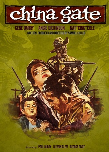 China Gate DVD 1957 VG+ Samuel Fuller Gene Barry Angie Dickinson Nat King Cole