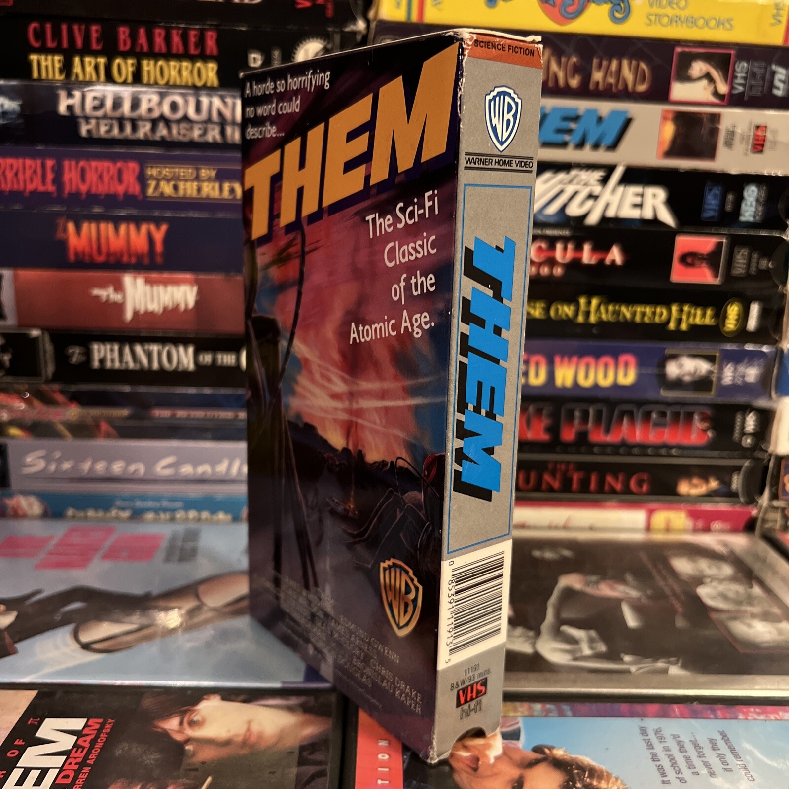 Them 1954 VHS Tested Sci-Fi Giant Monster Ants Sci-Fi Horror James Whitmore